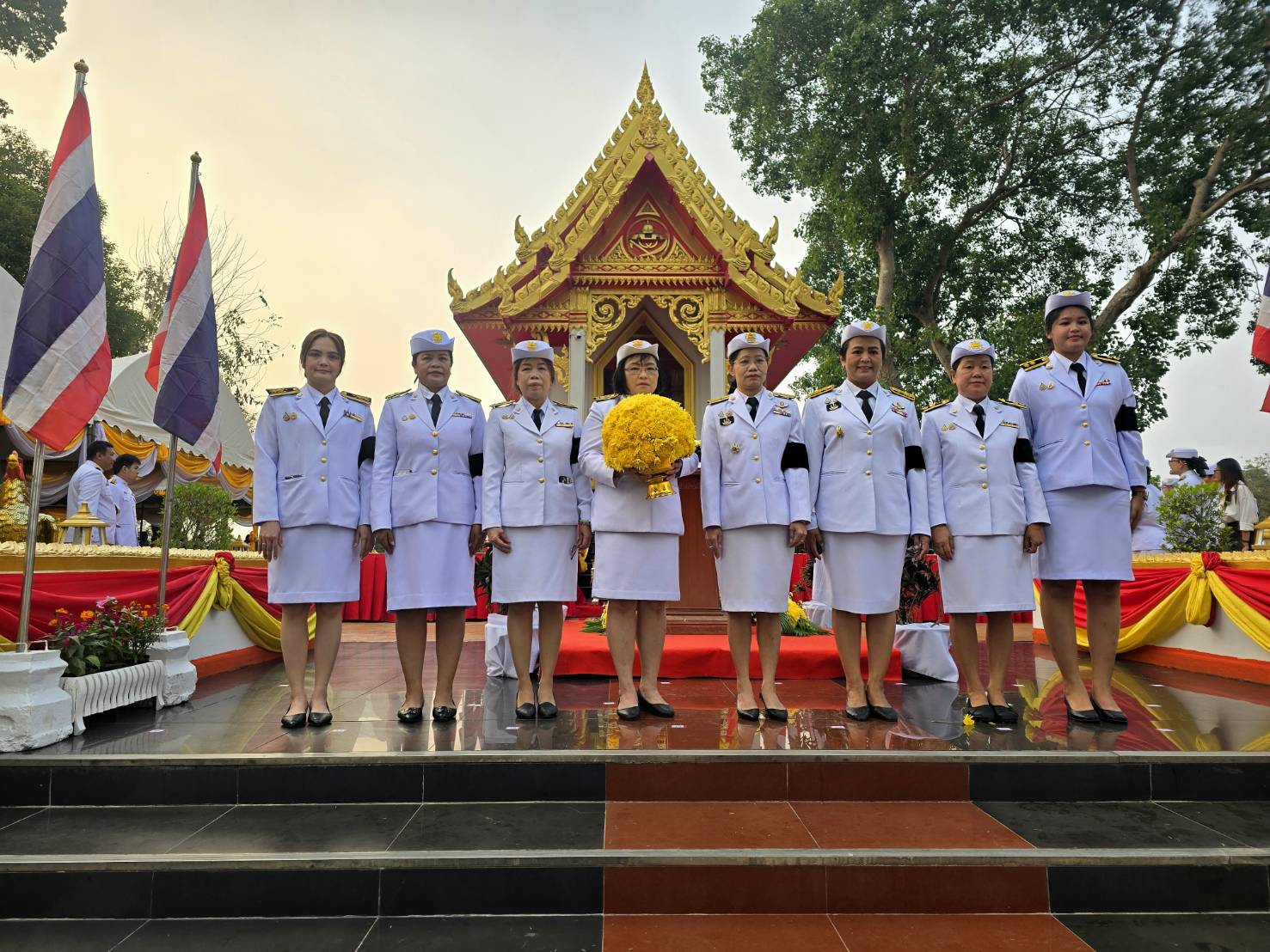 title - วันที่ 17 มกราคม 2569 นายวิทูล ปฏิรูปที่ดินจังหวัดปราจีนบุรี มอบหมายให้ ข้าราชการ  และเจ้าหน้าที่ ส.ป.ก.ปราจีนบุรี เข้าร่วมพิธี วางพานพุ่มถวายสักการะ พระบรมรูปพ่อขุนรามคําแหง เนื่องในวันพ่อขุนรามคําแหงมหาราช